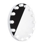 Lustro podświetlane LED HOLLYWOOD śr 50cm 2