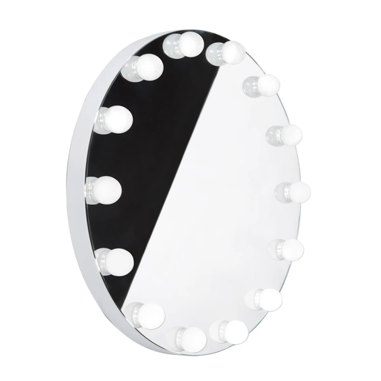 Lustro podświetlane LED HOLLYWOOD śr 50cm 2