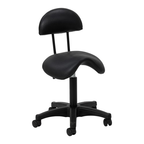 Taboret kosmetyczny 6001B czarny 1