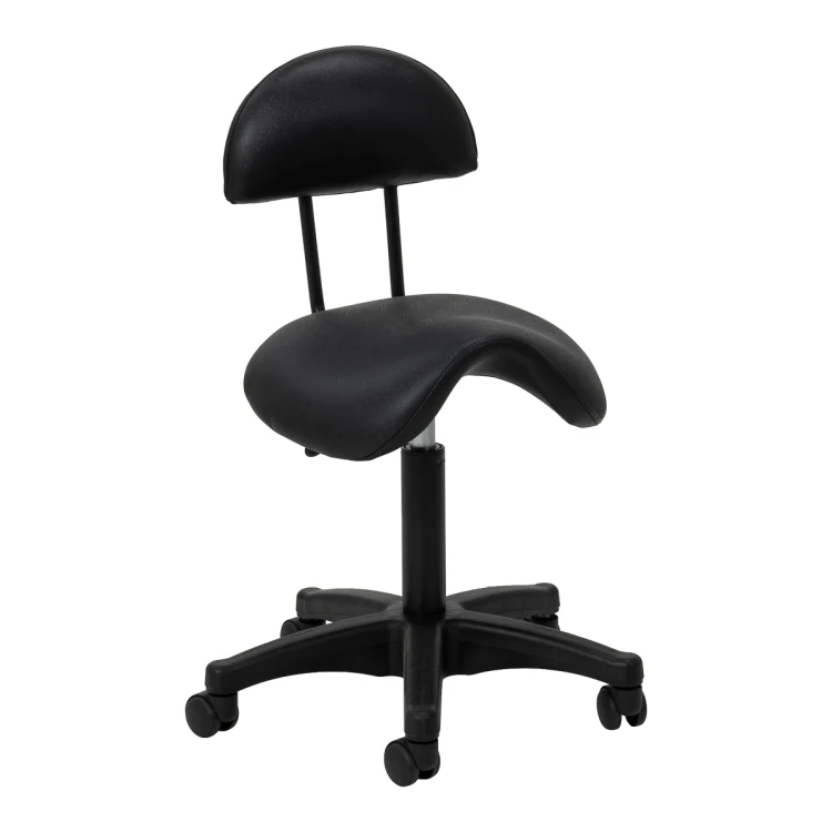 Taboret kosmetyczny 6001B czarny 1