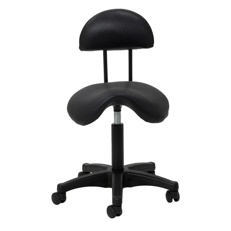 Taboret kosmetyczny 6001B czarny 3