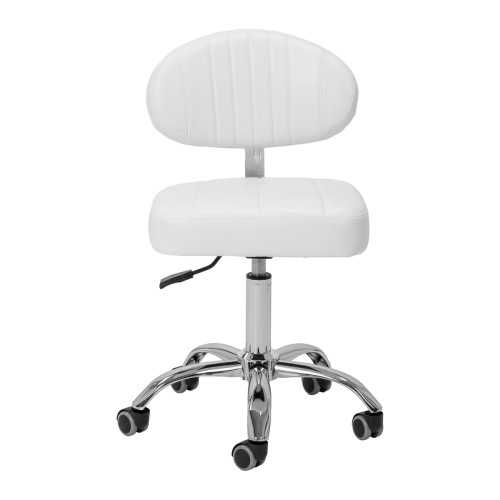 Taboret kosmetyczny Giovanni Y08 biały 3