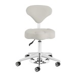 Taboret kosmetyczny Azzurro 156-F bump-up szary 2