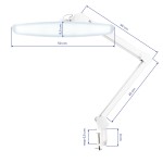 Lampa warsztatowa Elegante LED biała 7