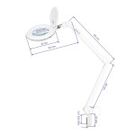 Lampa lupa Elegante 6031 60 led smd 3d do blatu reg. natężenie światła 8