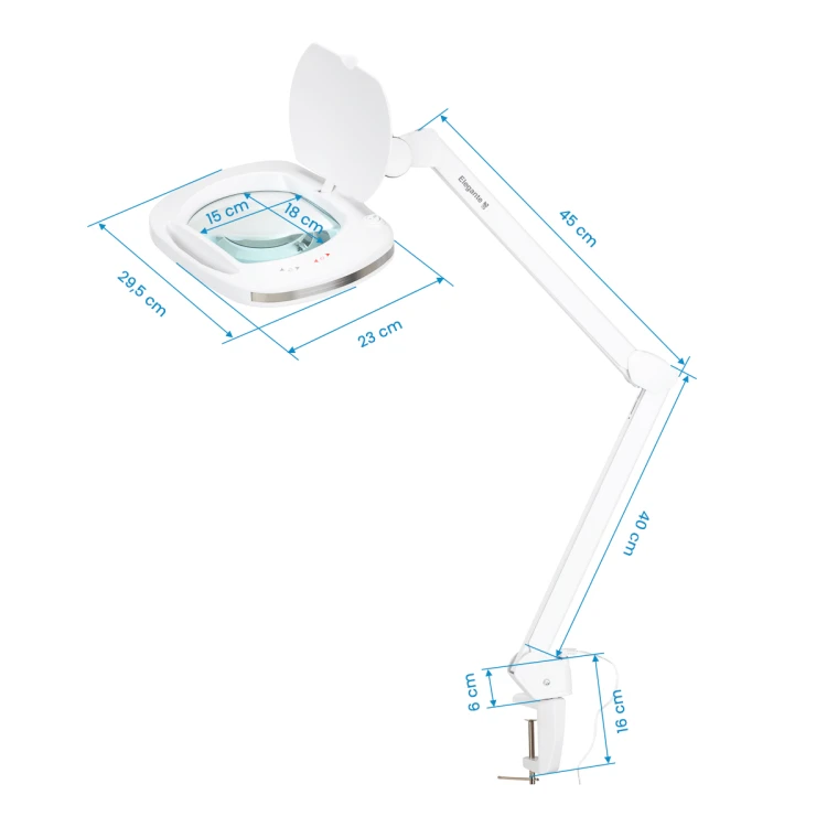 Lampa lupa Elegante 6030 60 led smd do blatu reg. natężenie światła 8