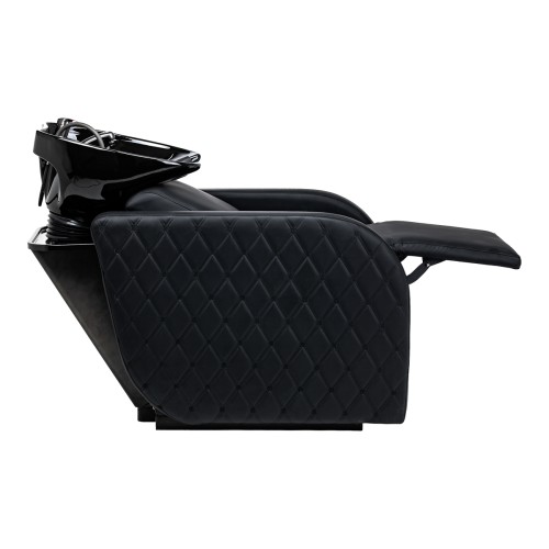 Myjnia fryzjerska elektryczna z masażem Gabbiano Ines czarna 4
