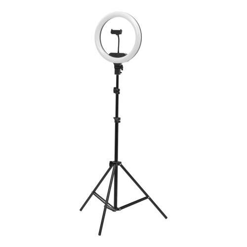 Lampa pierścieniowa Ring Light 13"" 36W LED ze statywem czarna 1