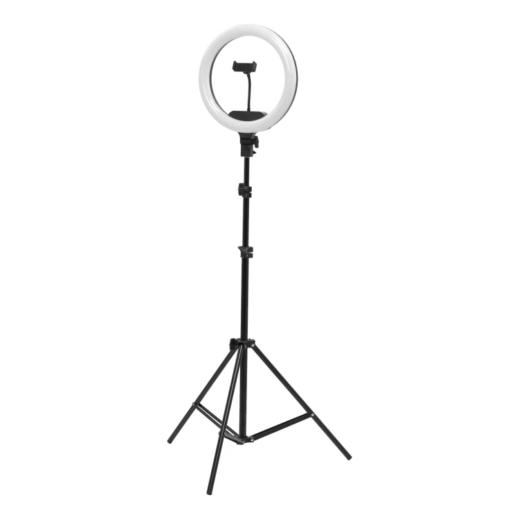 Lampa pierścieniowa Ring Light 13"" 36W LED ze statywem czarna 1