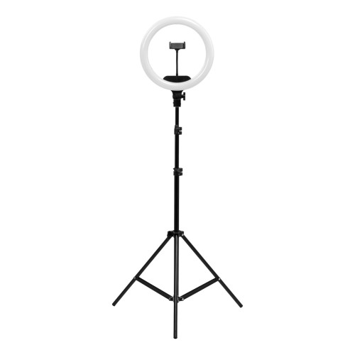 Lampa pierścieniowa Ring Light 13"" 36W LED ze statywem czarna 2