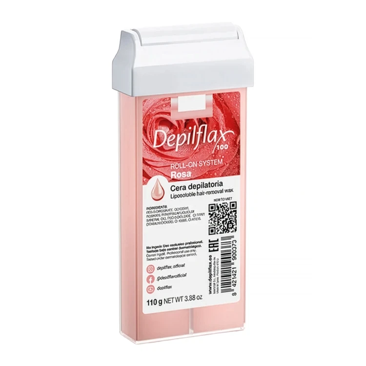Wosk do depilacji Depilflax 100 Rosa rolka 110 g 1