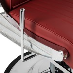 Fotel barberski Gabbiano Visionerio+ czerwony 8