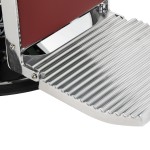 Fotel barberski Gabbiano Visionerio+ czerwony 9