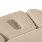 Leżanka SPA Sillon Relax beżowa z czarną podstawą 12