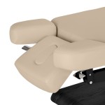 Leżanka SPA Sillon Relax beżowa z czarną podstawą 14