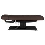 Leżanka SPA Sillon Relax brązowa ciemna z czarną podstawą 5