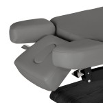 Leżanka SPA Sillon Relax szara z czarną podstawą 14