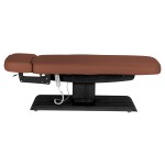 Leżanka SPA Sillon Relax brązowa z czarną podstawą 5