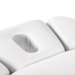 Leżanka SPA Sillon Relax biała z czarną podstawą 12