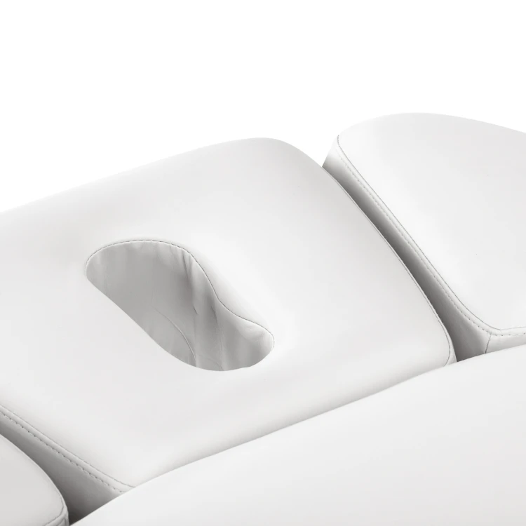Leżanka SPA Sillon Relax biała z czarną podstawą 12