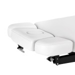 Leżanka SPA Sillon Relax biała z czarną podstawą 13