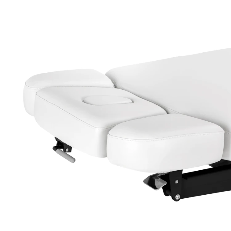 Leżanka SPA Sillon Relax biała z czarną podstawą 13