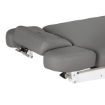 Leżanka SPA Sillon Relax szara z jasnobrązową podstawą 15