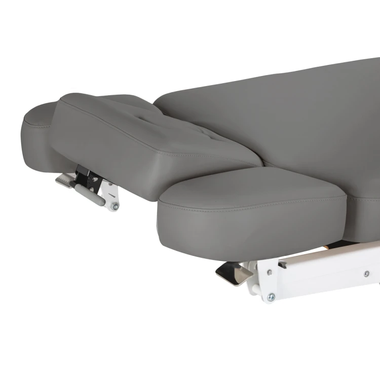 Leżanka SPA Sillon Relax szara z jasnobrązową podstawą 15