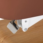 Leżanka SPA Sillon Relax brązowa z jasnobrązową podstawą 16