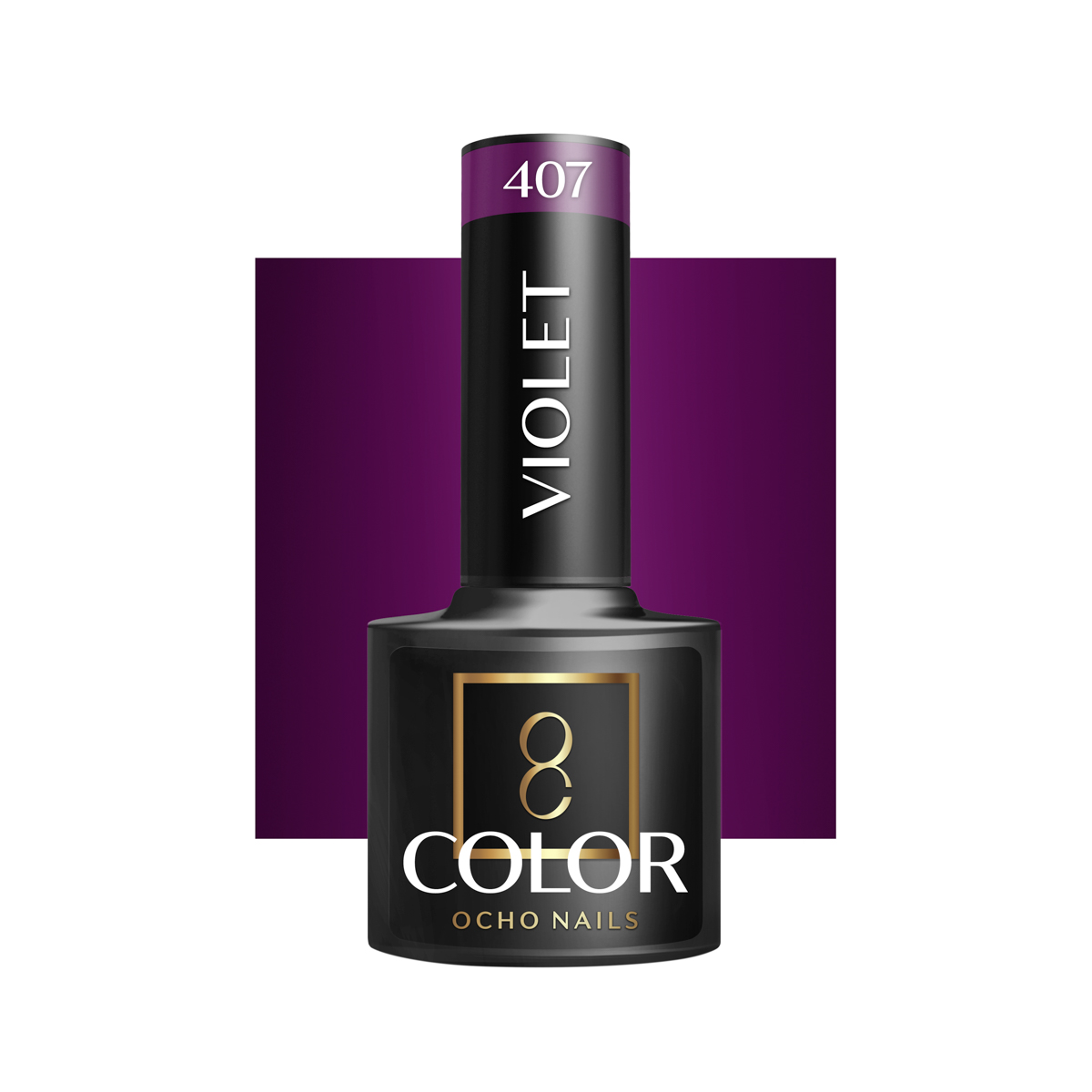 OCHO NAILS Lakier hybrydowy violet 407 -5 g 1