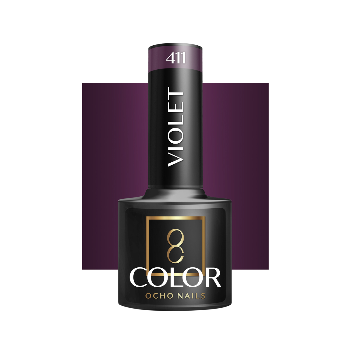 OCHO NAILS Lakier hybrydowy violet 411 -5 g 1