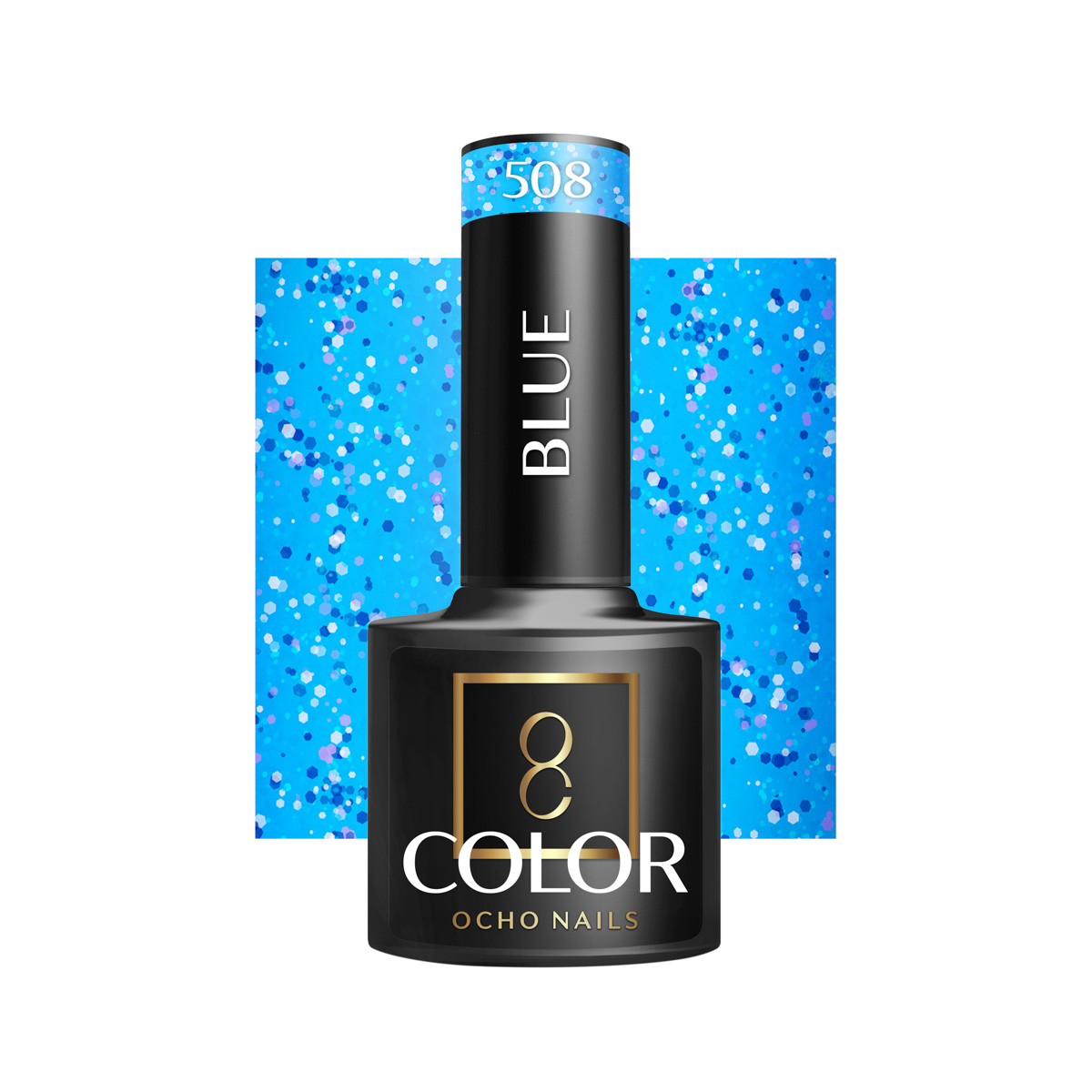 OCHO NAILS Lakier hybrydowy blue 508 -5 g 1