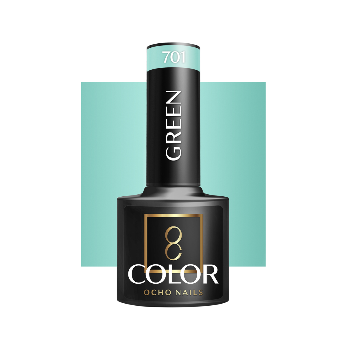OCHO NAILS Lakier hybrydowy green 701 -5 g 1