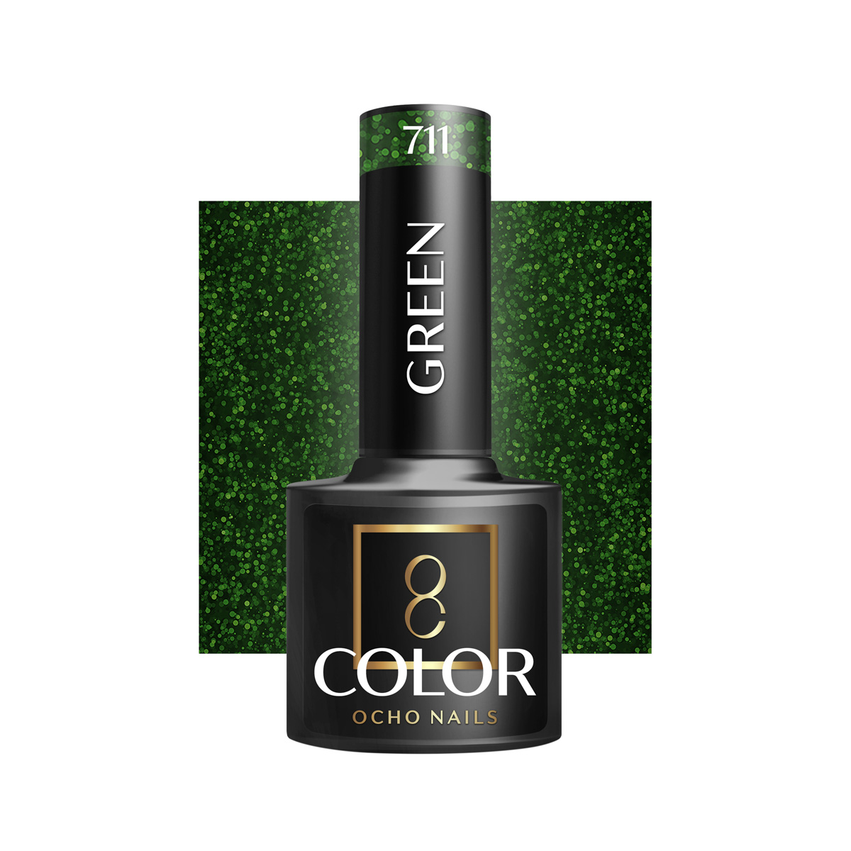 OCHO NAILS Lakier hybrydowy green 711 -5 g 1