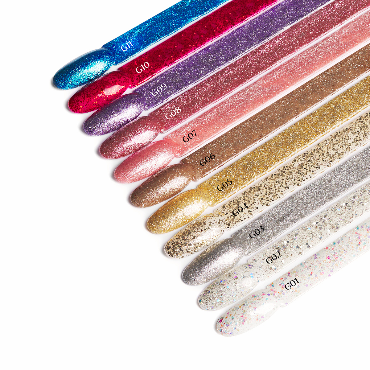OCHO NAILS Lakier hybrydowy glitter G04 -5 g 4