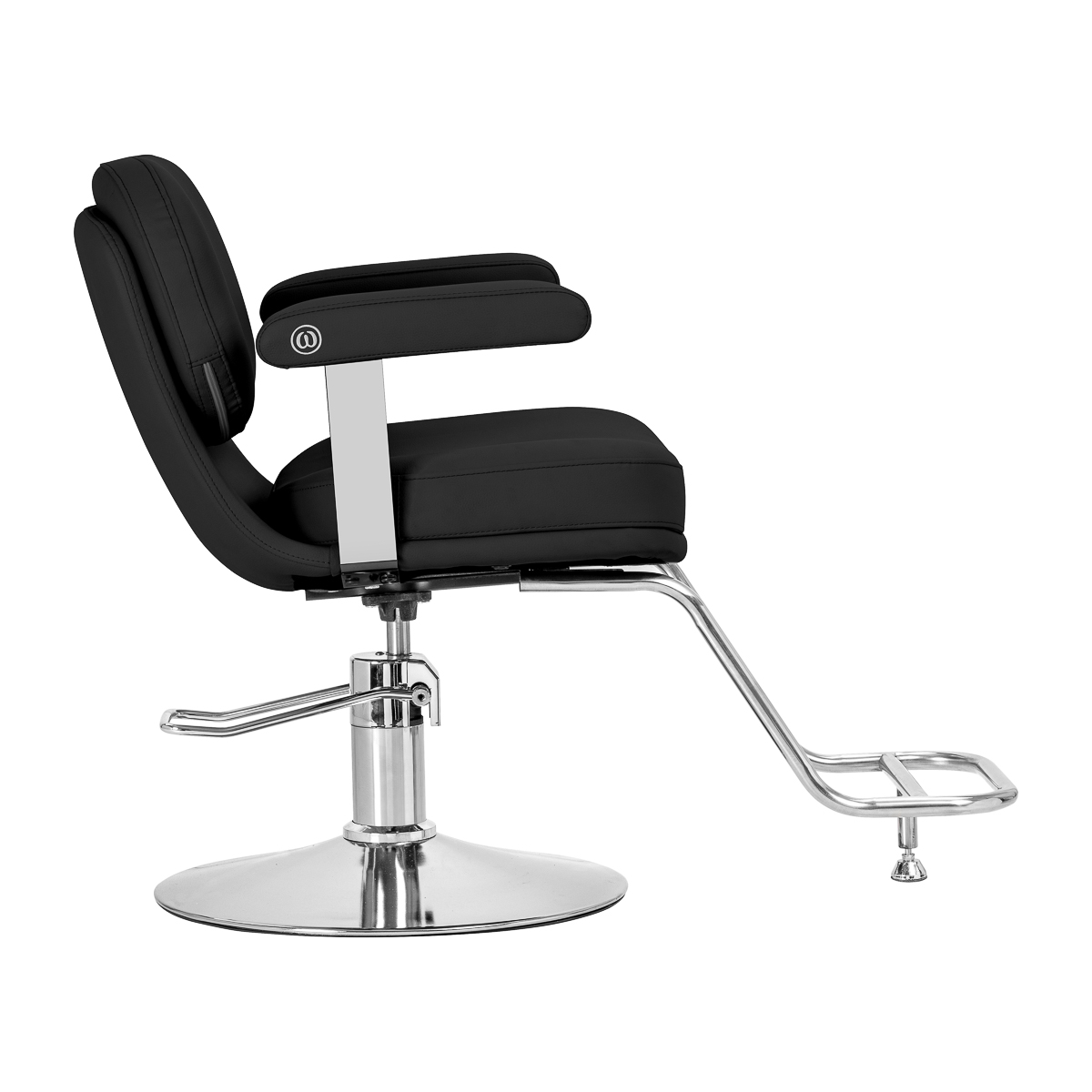 Fotel fryzjerski Omega Astra czarny 2