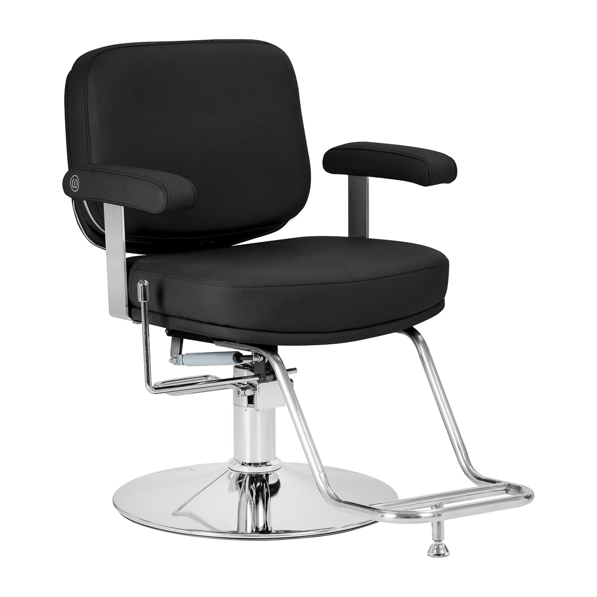 Fotel fryzjerski Omega Astra Plus czarny 1