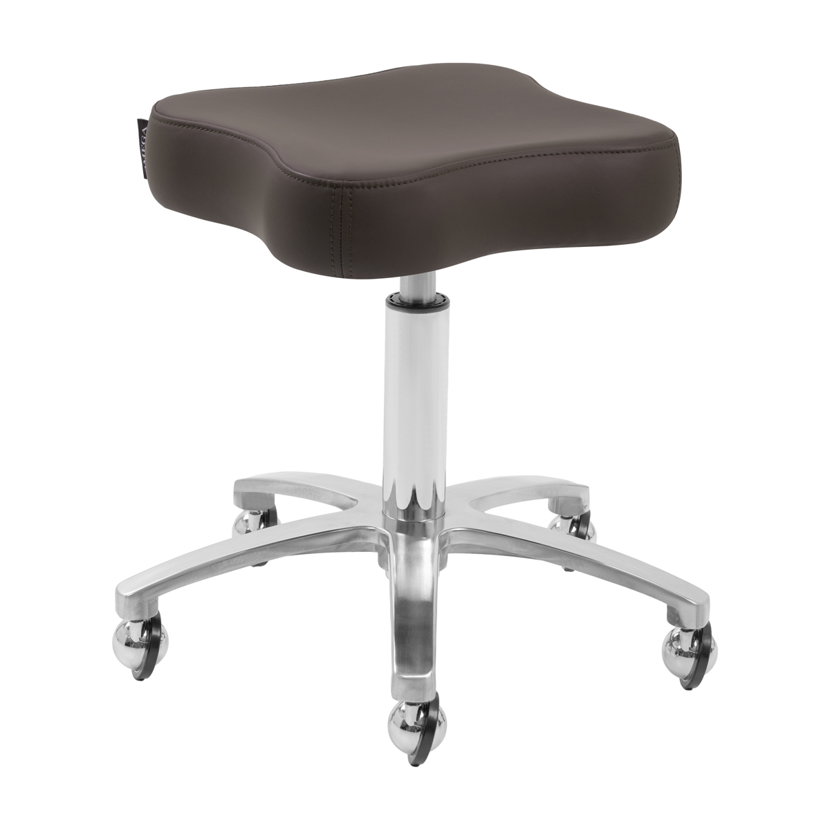 Taboret obrotowy Omega Supremo brązowe 1