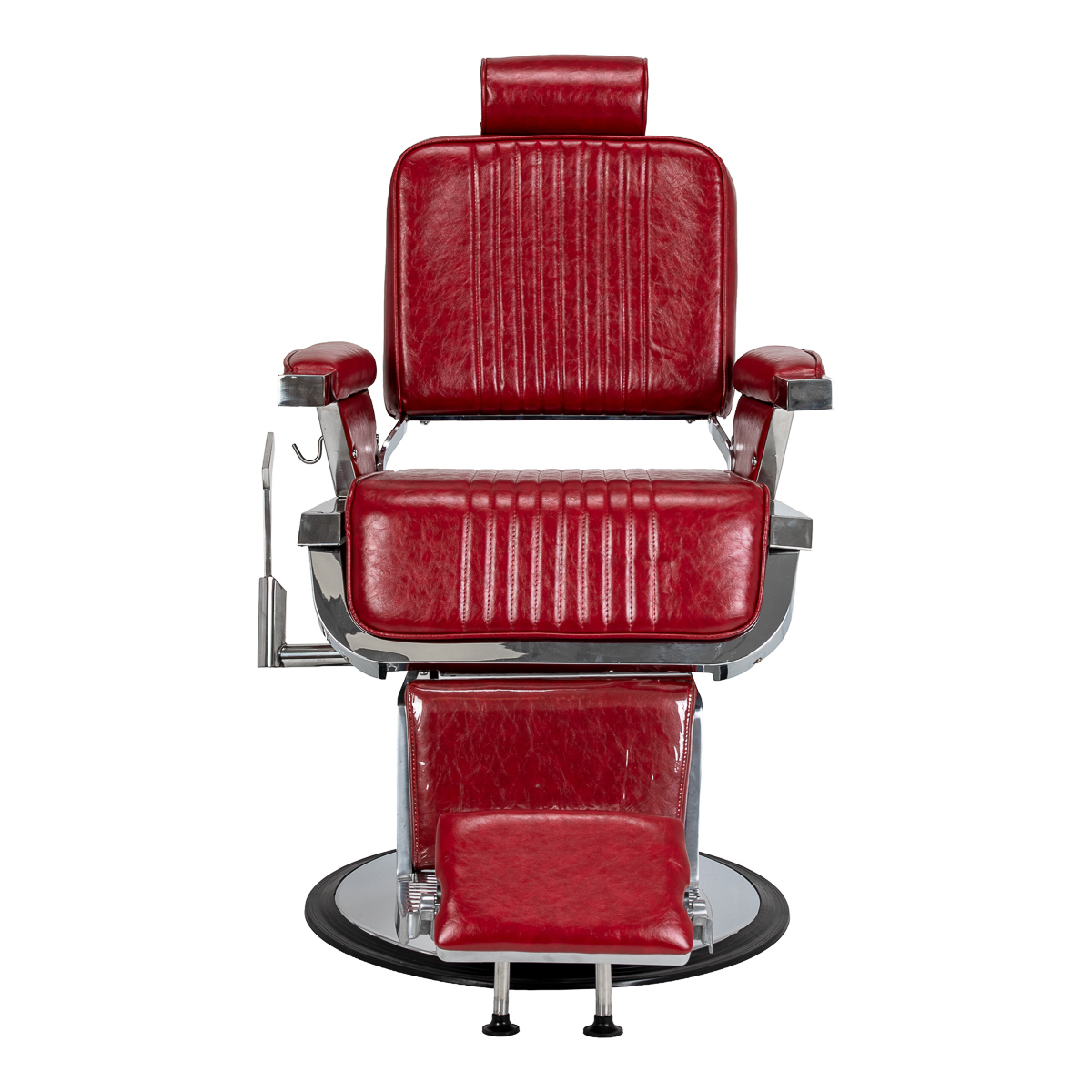 Fotel barberski Gabianno Royal X czerwony 2