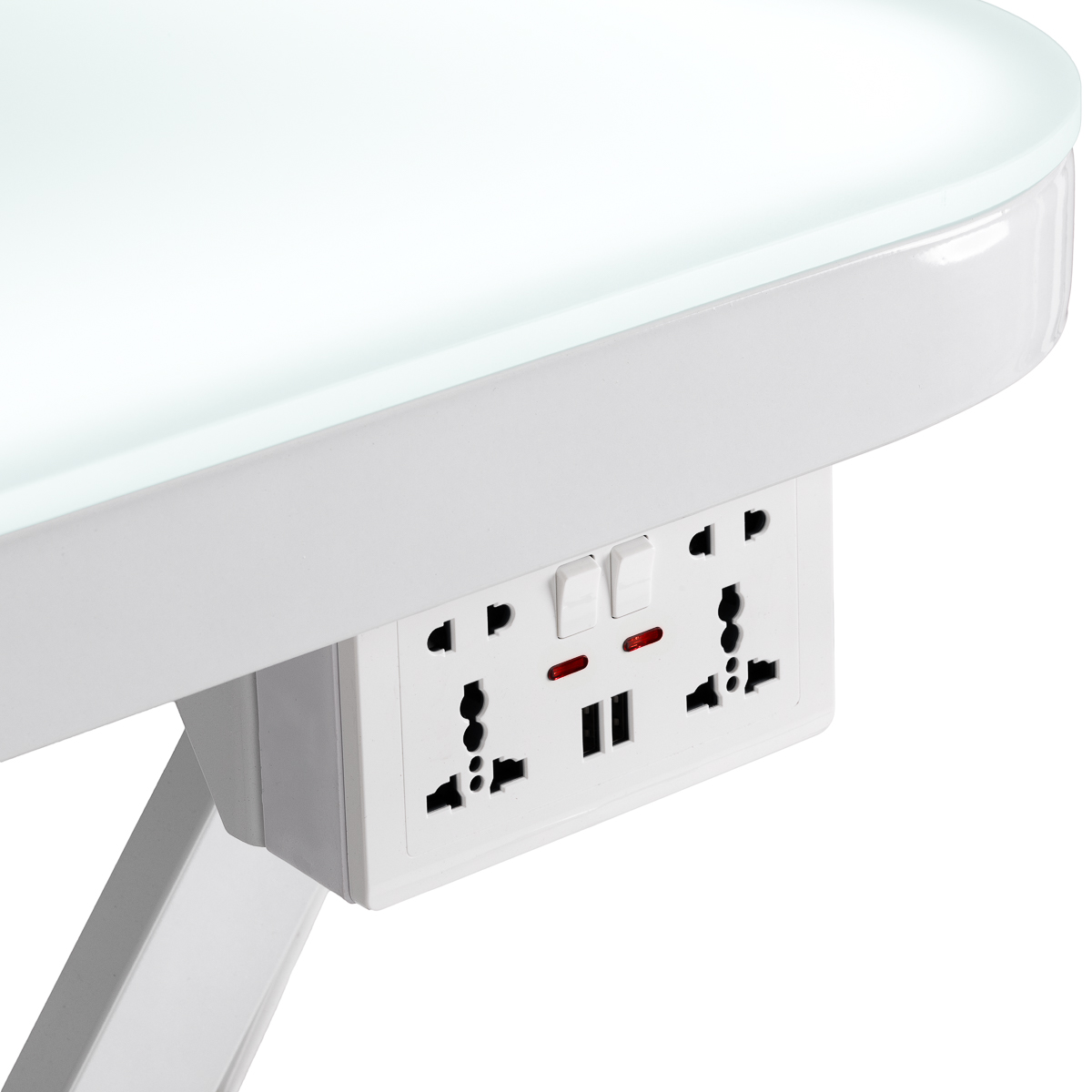 Stół groomerski elektryczny P4W 3 podświetlany biały 7