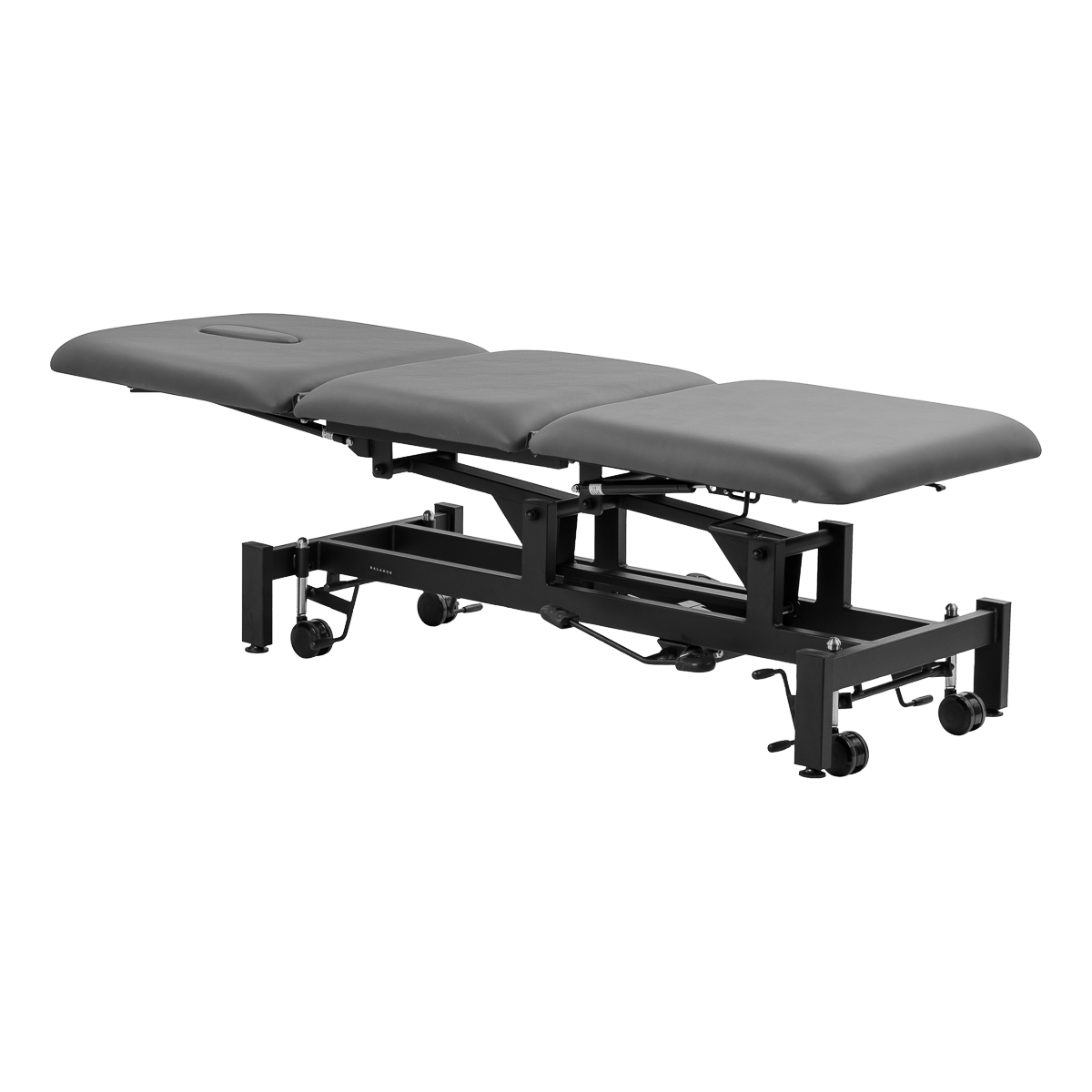 Stół rehabilitacyjny do masażu i fizjoterapii hydrauliczny Balance Solidum 3 Szary 1