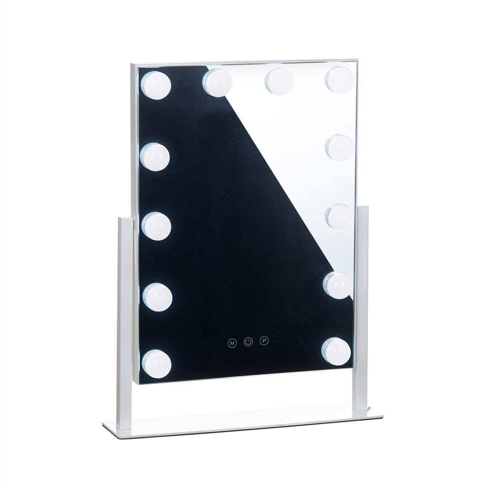 Lustro podświetlane obrotowe LED HOLLYWOOD 29x36cm 2