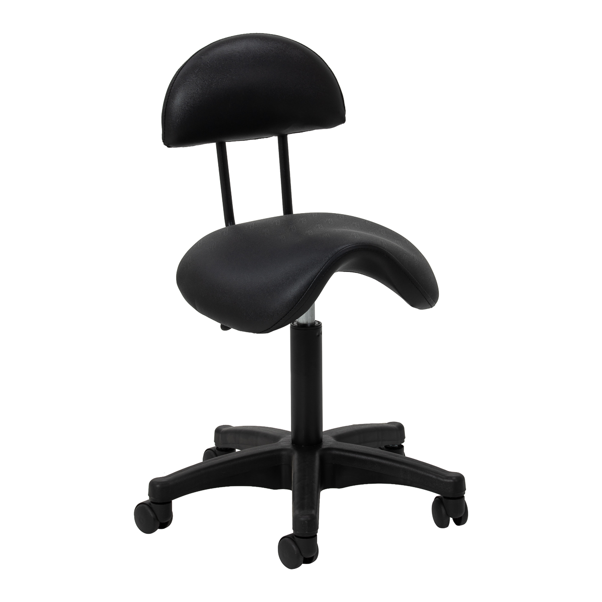 Taboret kosmetyczny 6001B czarny 1