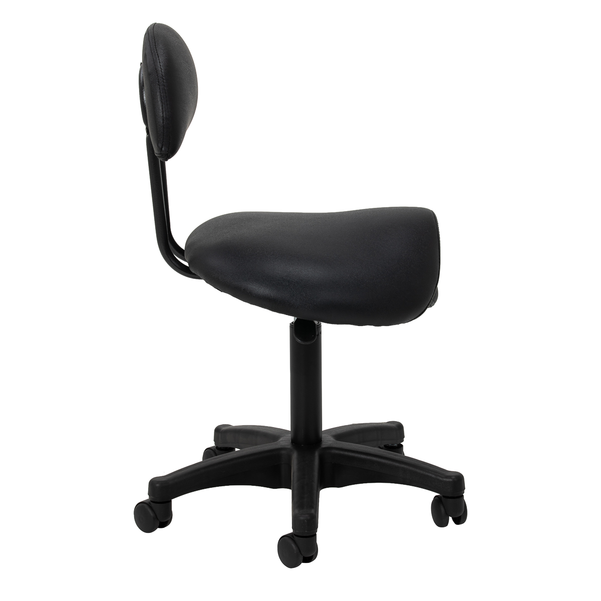 Taboret kosmetyczny 6001B czarny 2