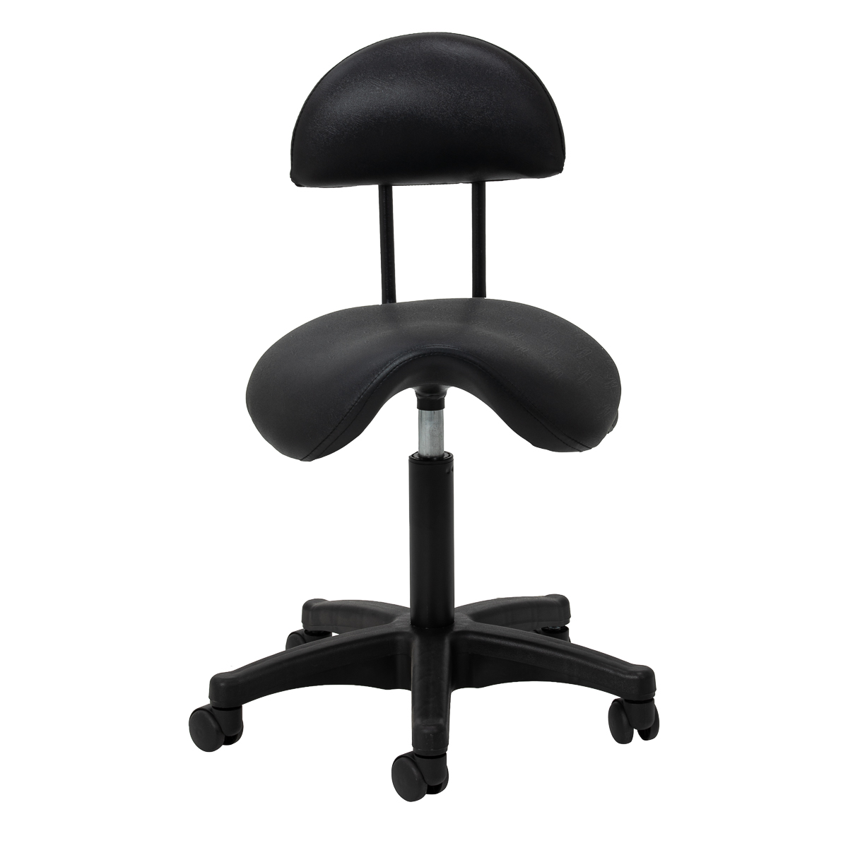 Taboret kosmetyczny 6001B czarny 3