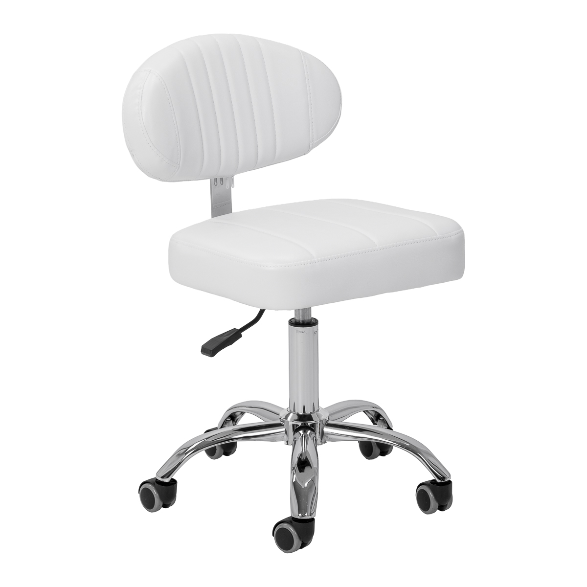 Taboret kosmetyczny Giovanni Y08 biały 1