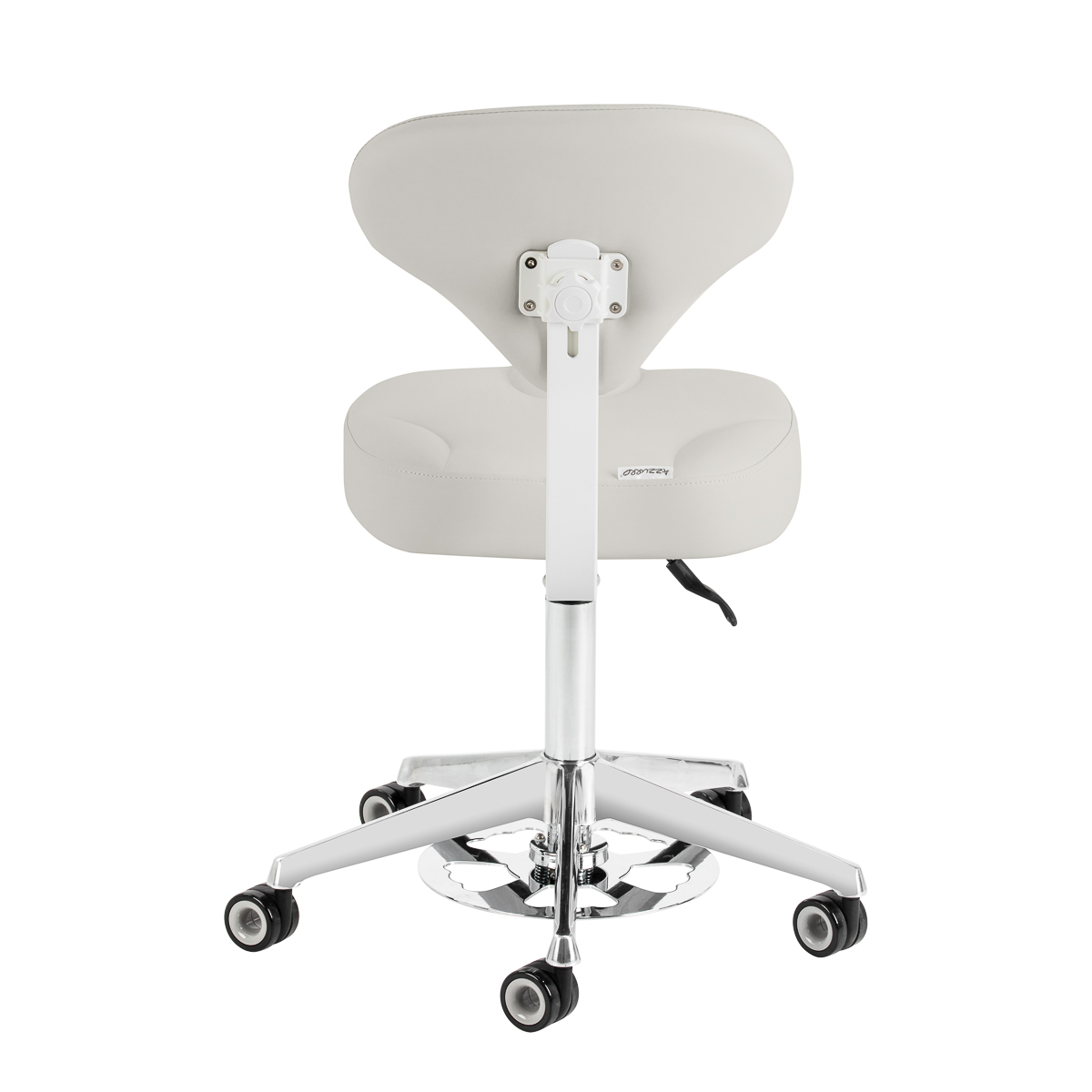 Taboret kosmetyczny Azzurro 156-F bump-up szary 3