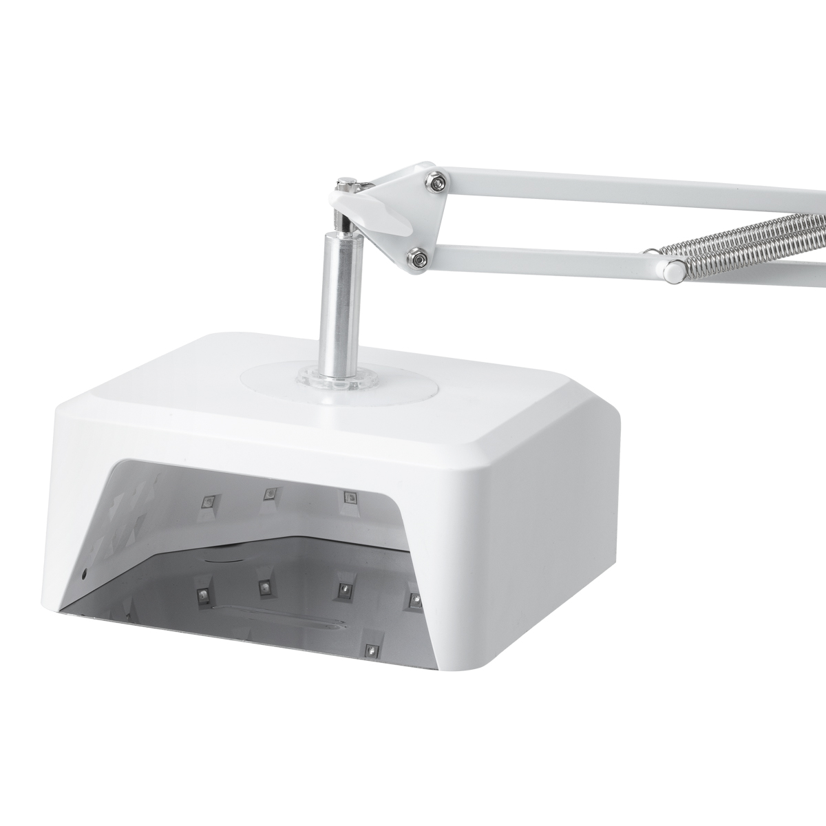 Lampa UV LED Glow 112 z metalowym dnem 48W do pedicure na statywie 4